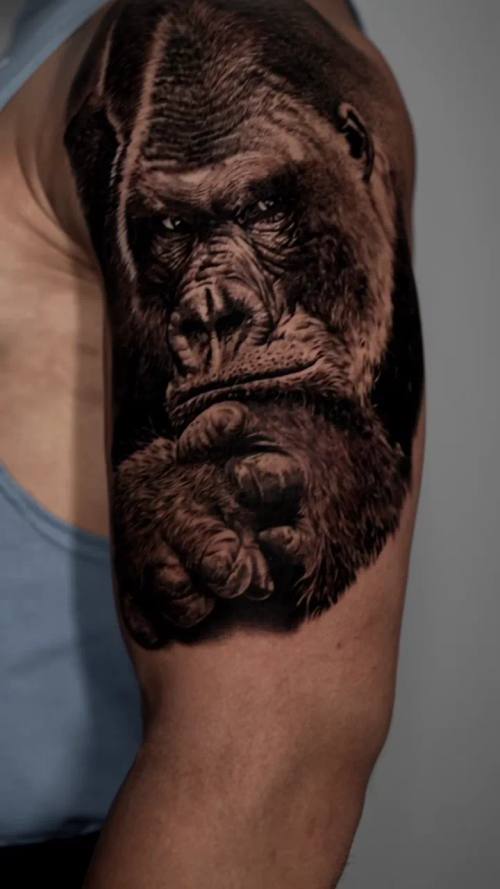 Play video 2 of tattoo work by Adam