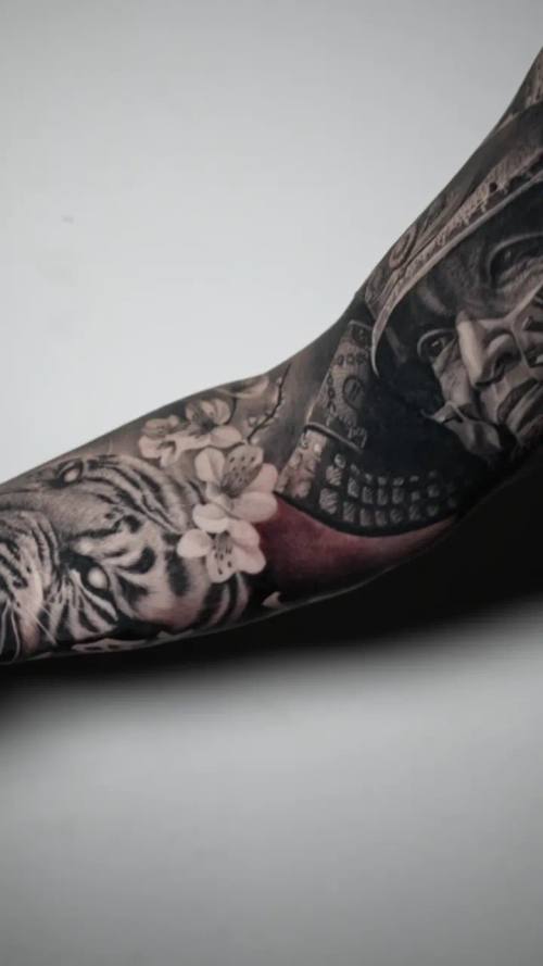Play video 55 of tattoo work by Adam