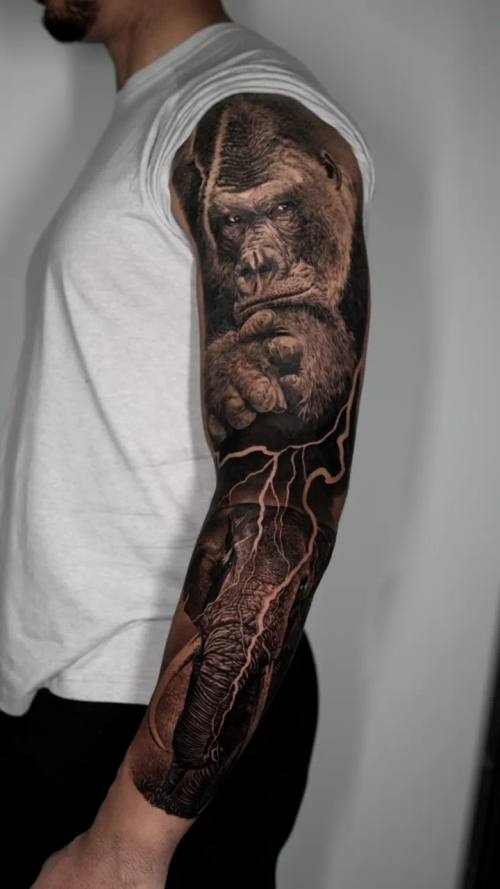Play video 51 of tattoo work by Adam