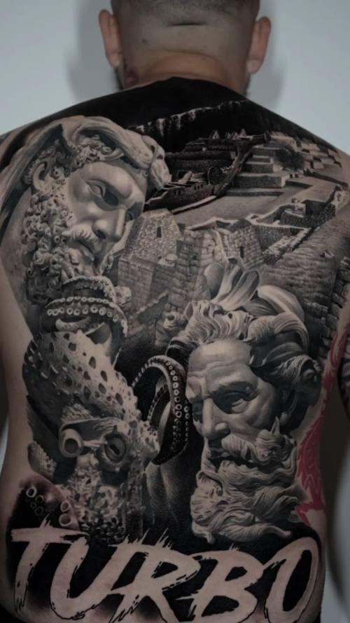 Play video 39 of tattoo work by Adam
