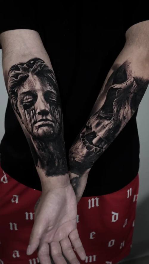 Play video 40 of tattoo work by Adam