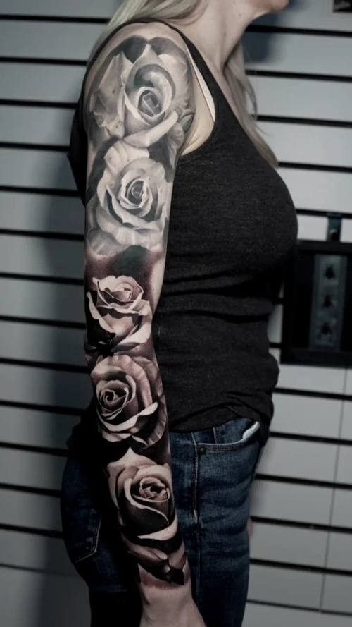 Play video 41 of tattoo work by Adam