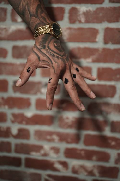 Small tattoo on the hand by Amina at KAZENTATTOO, Los Angeles