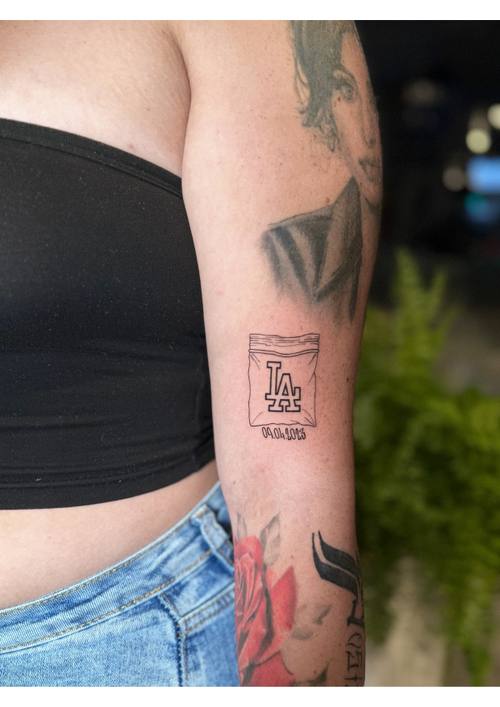 Fine Line & Minimalism tattoo by Amina at KAZENTATTOO, Los Angeles