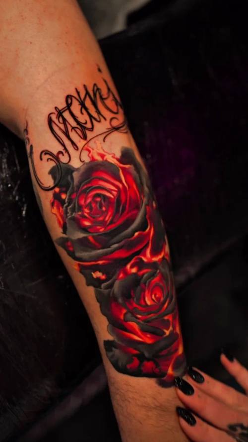 Color realism tattoo by Vladimir Kozachenko at KAZENTATTOO Los Angeles 4