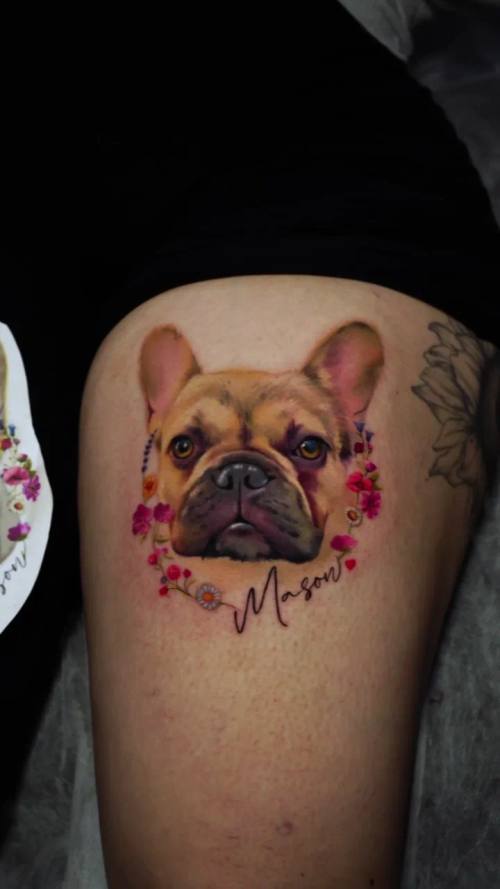 Color realism tattoo by Vladimir Kozachenko at KAZENTATTOO Los Angeles 8